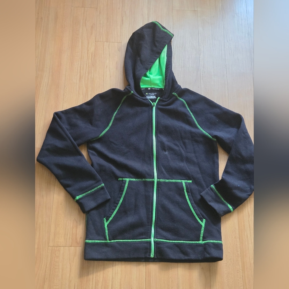 Tek Gear Black & Green Hoodie – Youth Large (10/12)